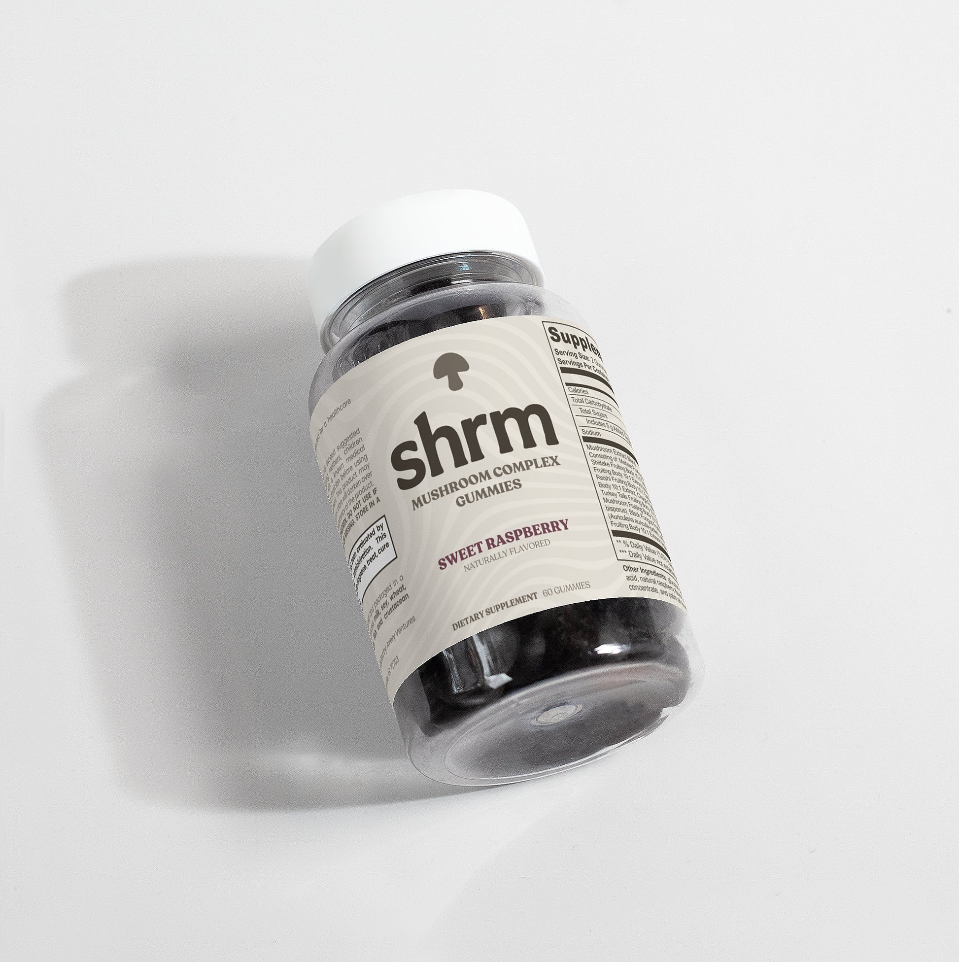 SHRM™ – Sweet Raspberry Mushroom Gummies