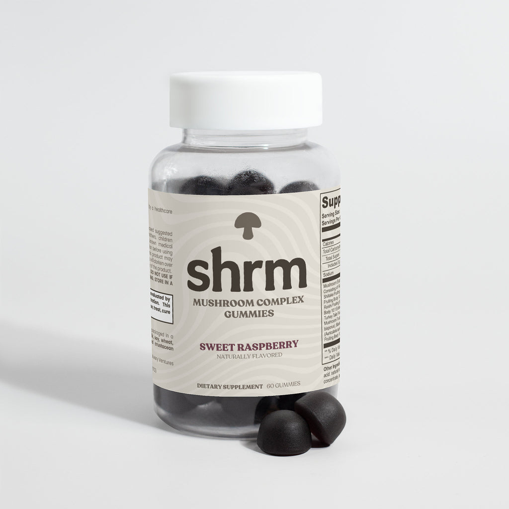 SHRM™ – Sweet Raspberry Mushroom Gummies