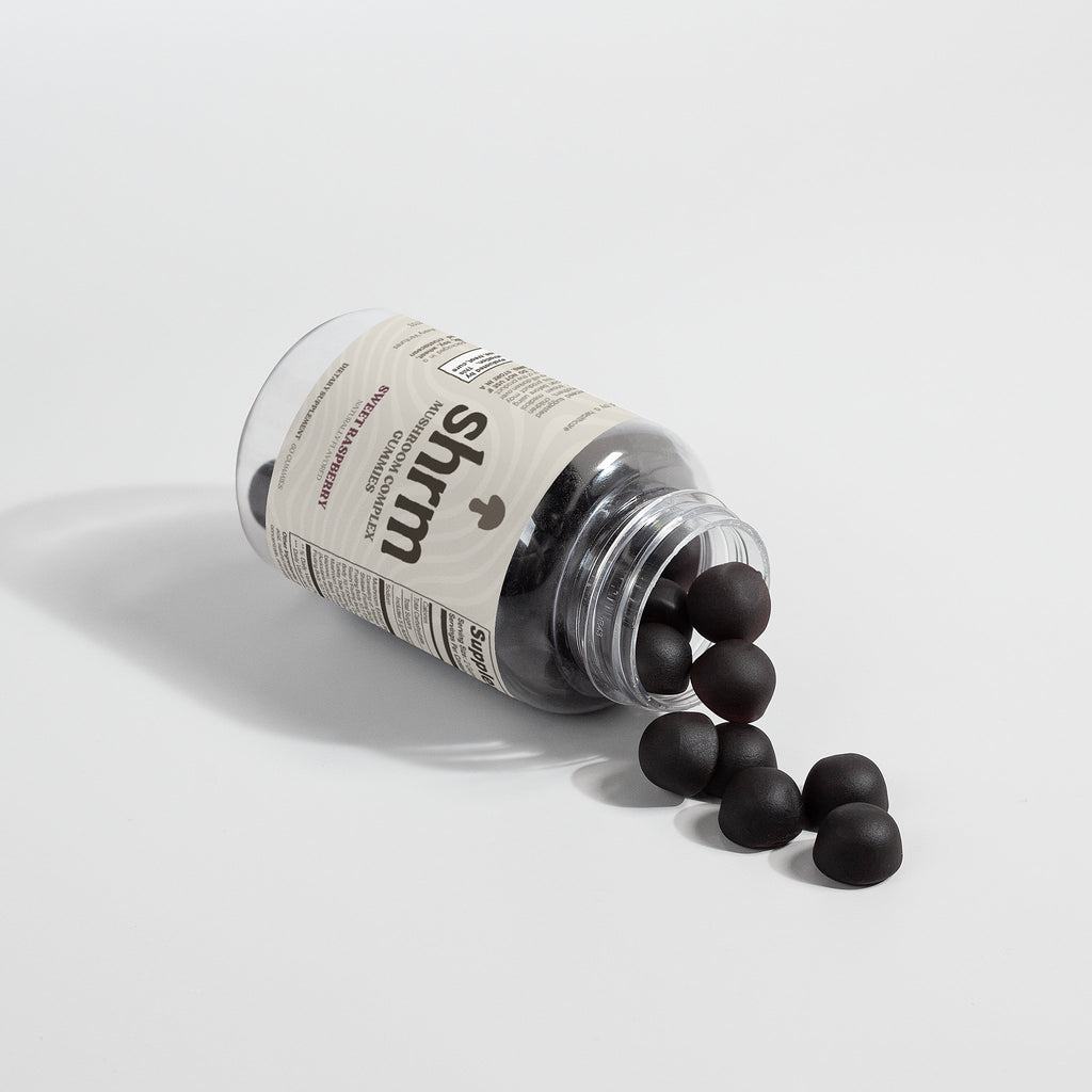 SHRM™ – Sweet Raspberry Mushroom Gummies