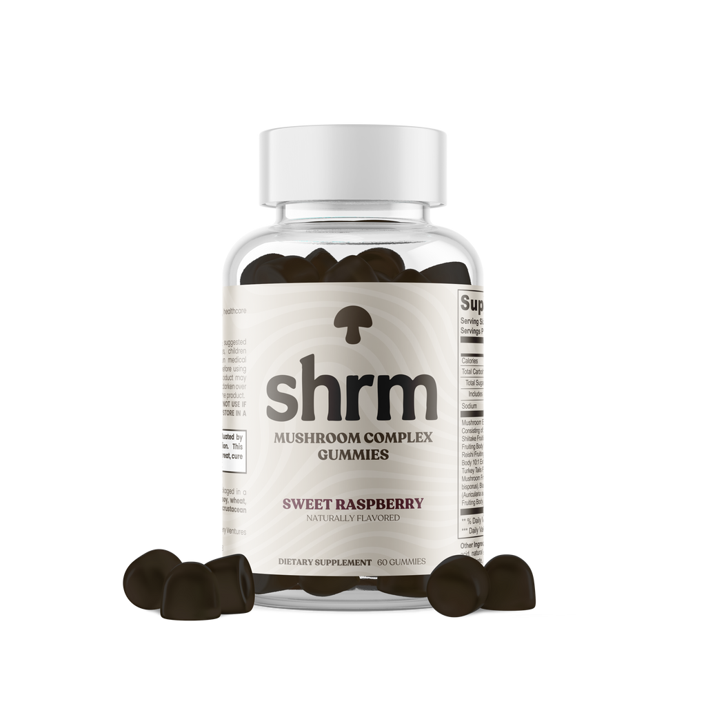 SHRM™ – Sweet Raspberry Mushroom Gummies