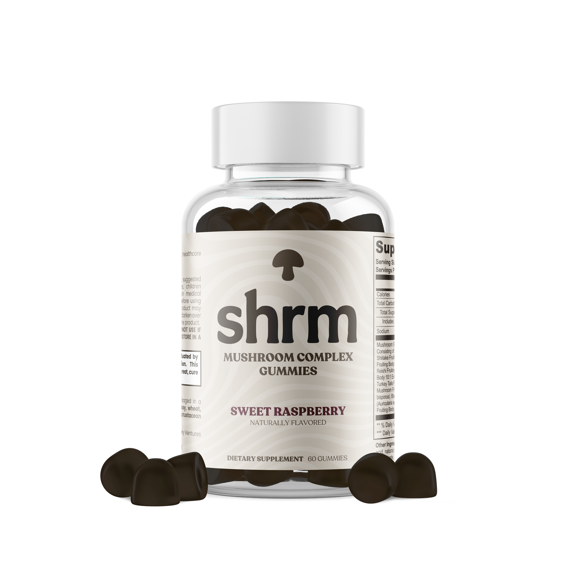 SHRM™ – Sweet Raspberry Mushroom Gummies