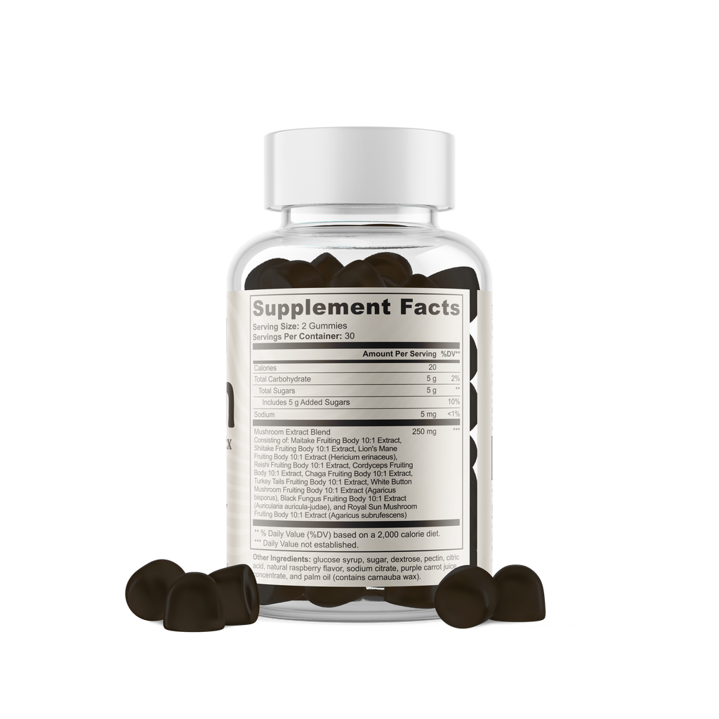 SHRM™ – Sweet Raspberry Mushroom Gummies