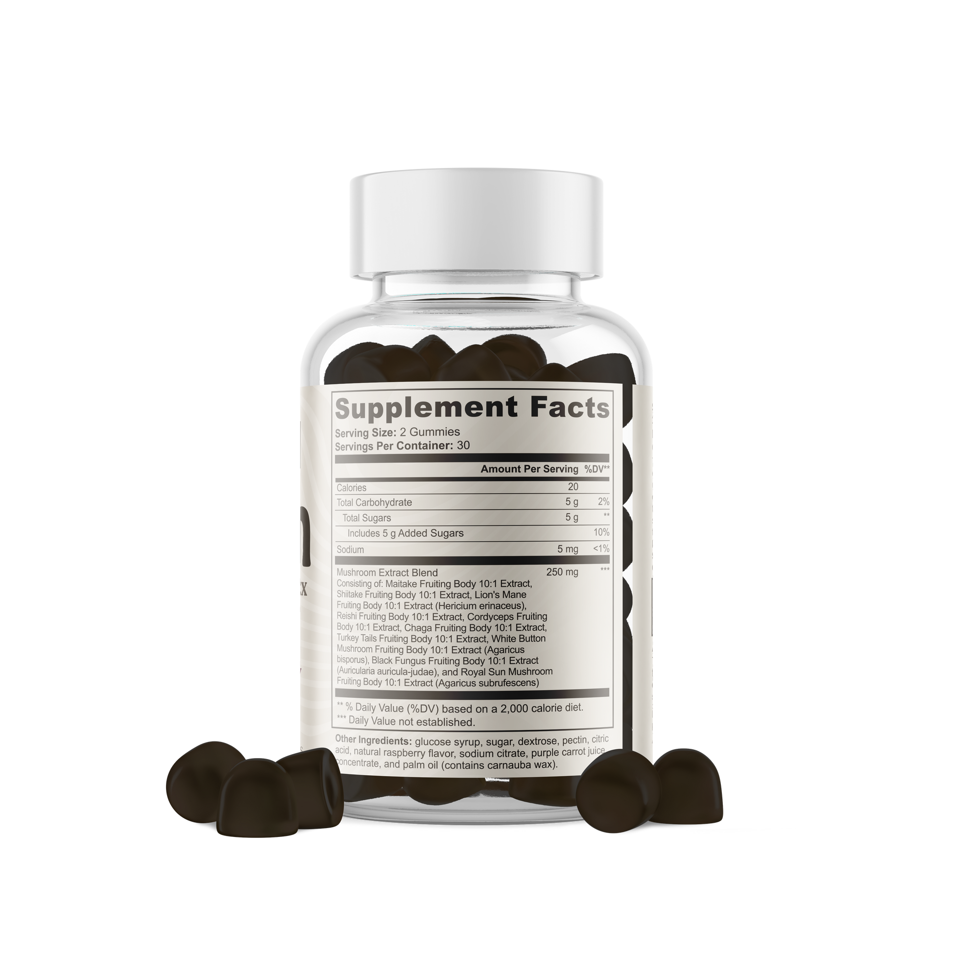 SHRM™ – Sweet Raspberry Mushroom Gummies